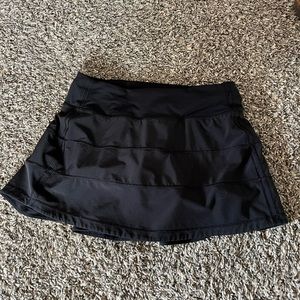 Black Lululemon skirt
